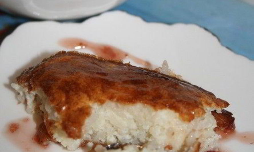 Рецепт рисова-ванильного пудинг для малышей