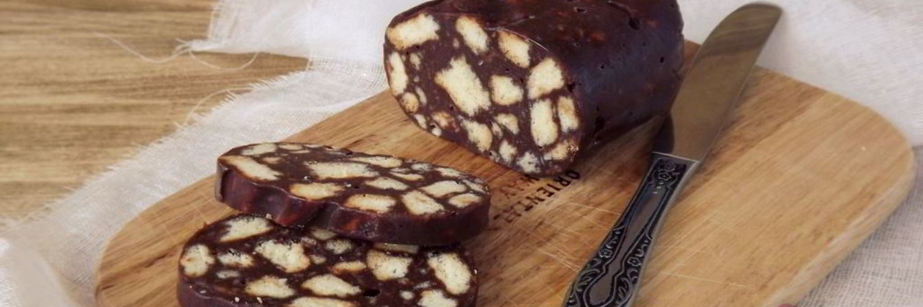 Шоколадная колбаса