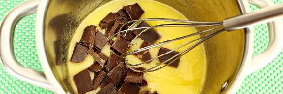 шоколадный пудинг