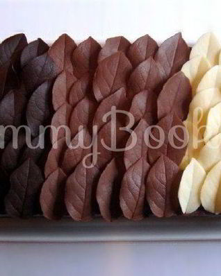 Шоколадные листики