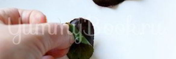 шоколадные листики