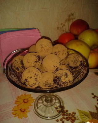 Шоколадные трюфеля