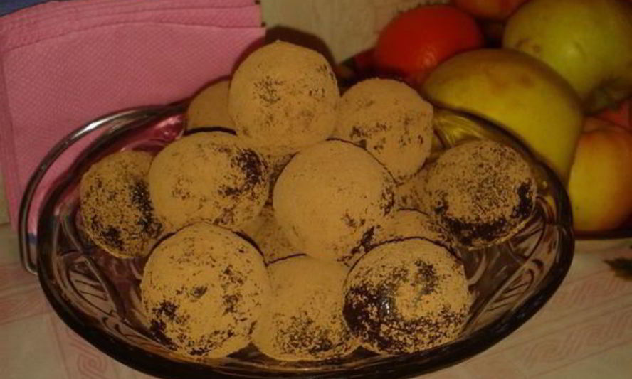 Рецепт шоколадных трюфелей