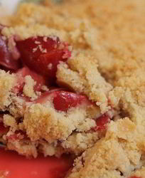 Сливовый крамбл