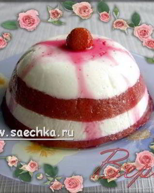 Слоеный десерт