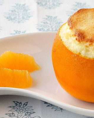 Апельсиновое суфле на пару