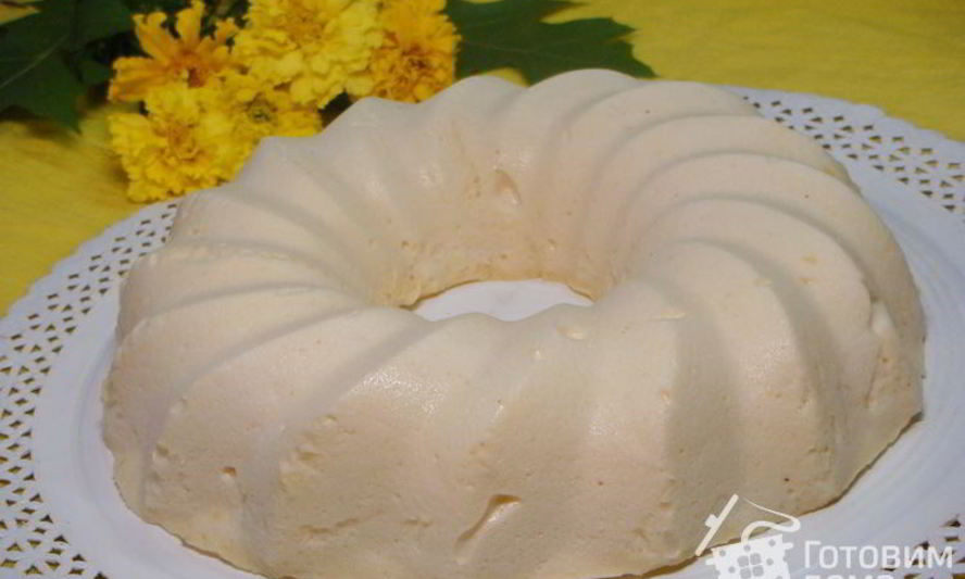 Рецепт десерта-суфле птичье молоко