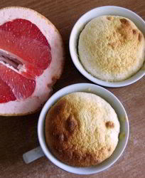 Грейпфрутовое суфле