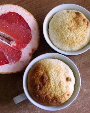 Грейпфрутовое суфле