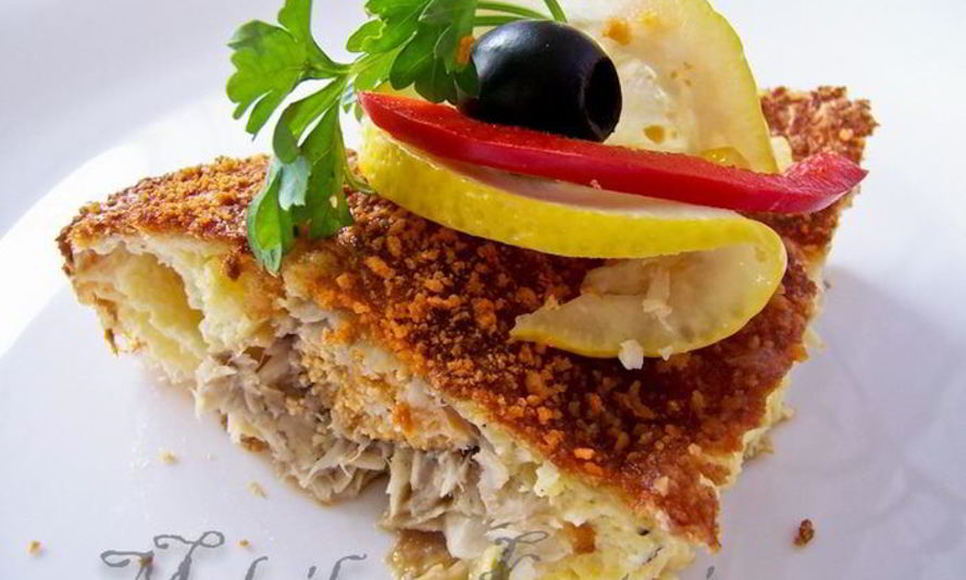 Рецепт камбалы под сырным суфле по-французски