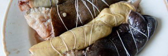 камбала под сырным суфле по-французски