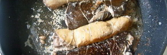 камбала под сырным суфле по-французски