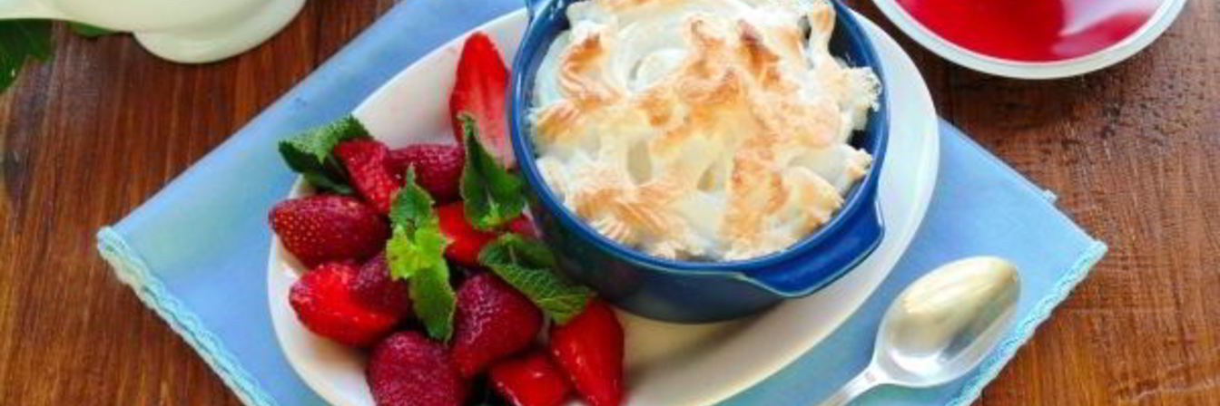 Клубничное суфле десерт за 5 минут