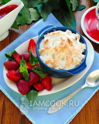 Клубничное суфле десерт за 5 минут