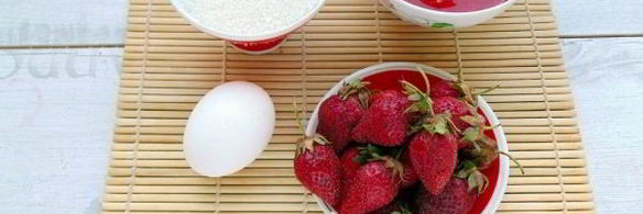 клубничное суфле десерт за 5 минут