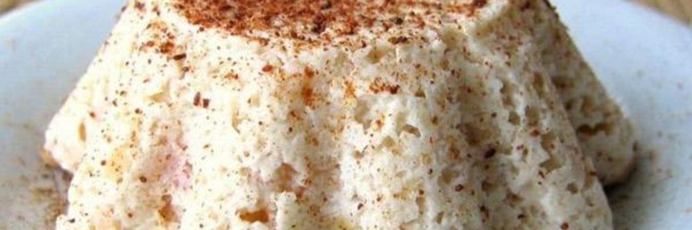 Легкое творожное суфле с яблоком в микроволновке