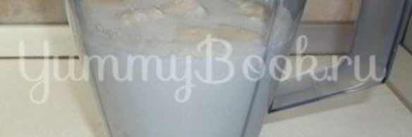 молочно-банановое суфле