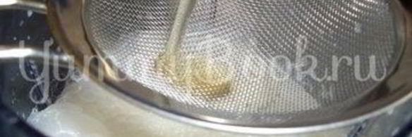 молочно-банановое суфле