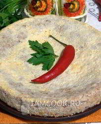 Мясное суфле в духовке