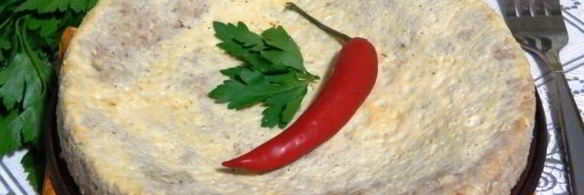 мясное суфле в духовке