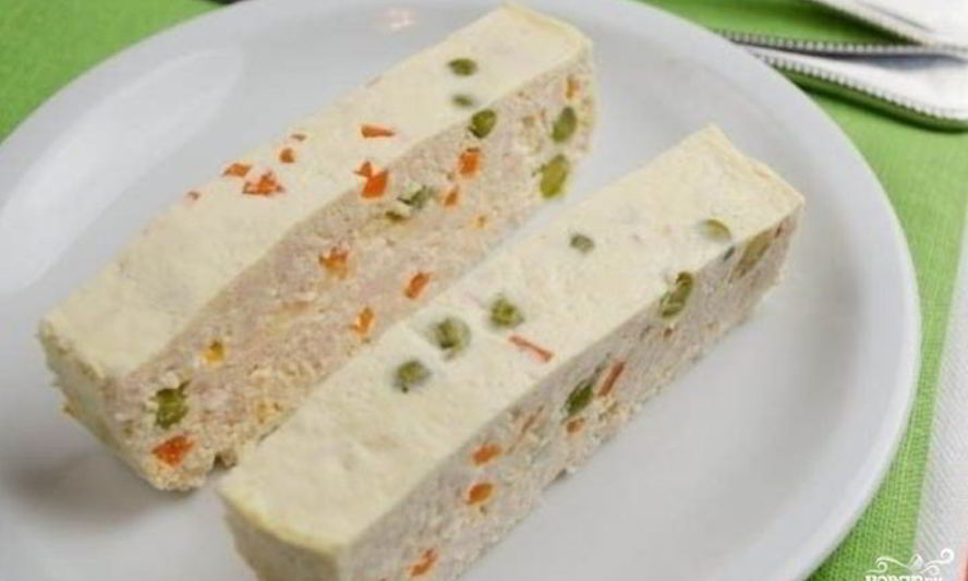 Рецепт парового суфле из курицы