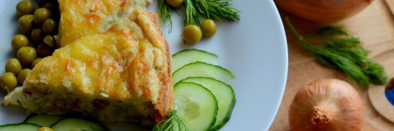 Рисовое суфле с мясом