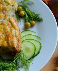 Рисовое суфле с мясом