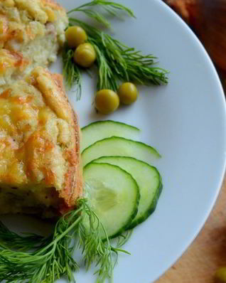 Рисовое суфле с мясом