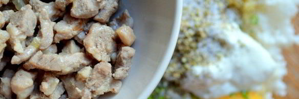 рисовое суфле с мясом