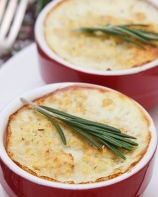 Рыба в суфле из сыра