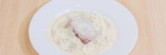 рыба в сырном суфле