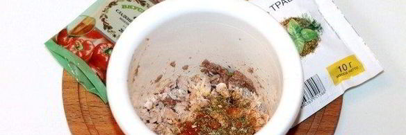 рыбное суфле с отрубями