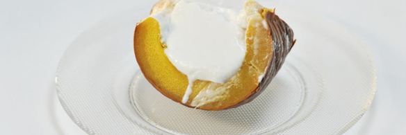 санкайя — запеченная тыква с кокосовым суфле