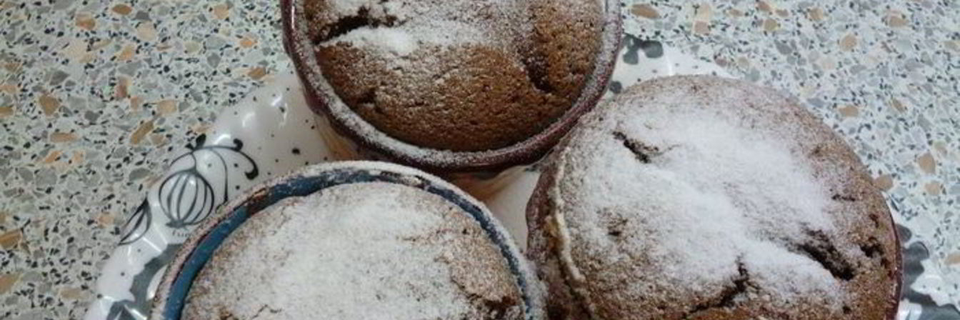 Шоколадное суфле с апельсиновым сиропом