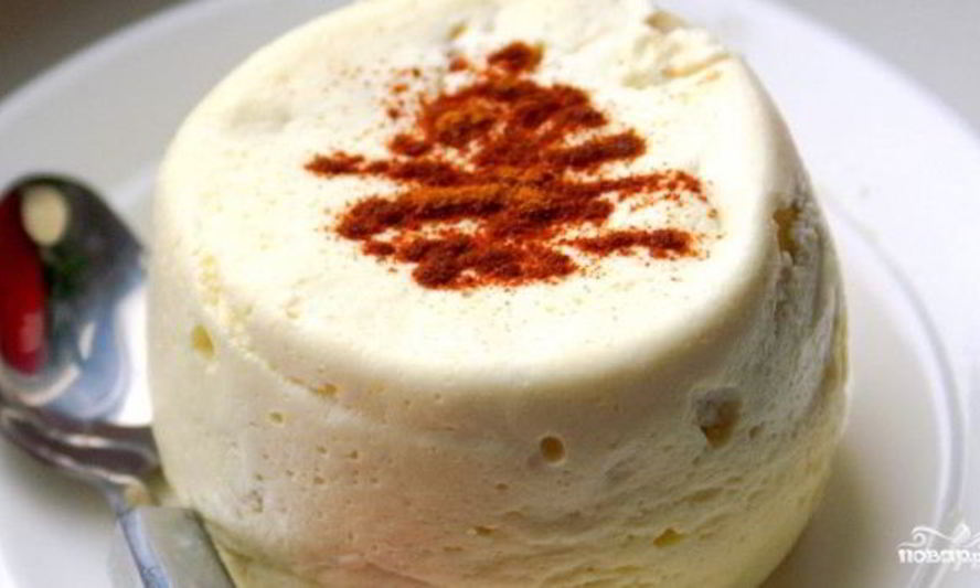 Рецепт сметанного суфле