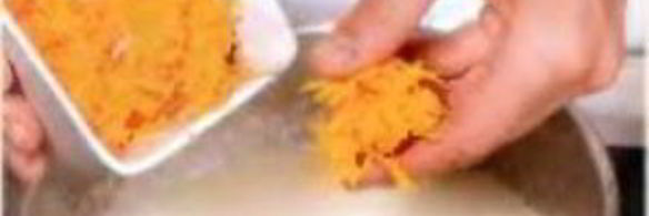 суфле из брокколи и трех видов сыра