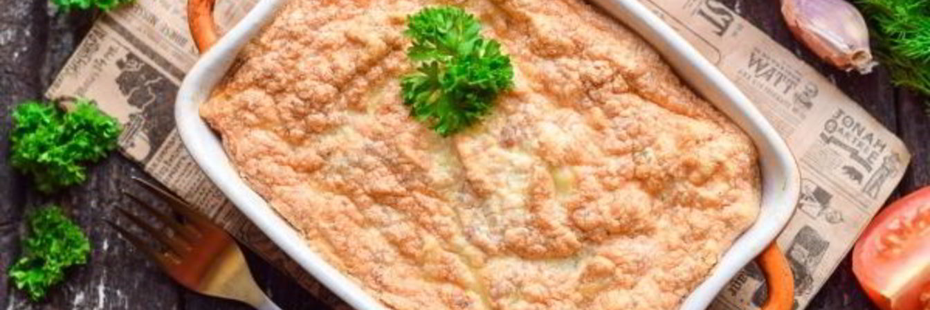 Суфле из индейки в духовке