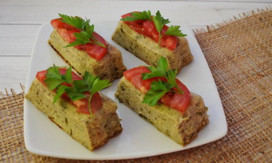 Рецепт суфле из кабачков и белых грибов