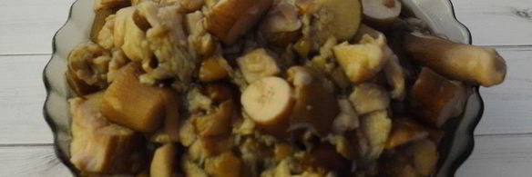 суфле из кабачков и белых грибов