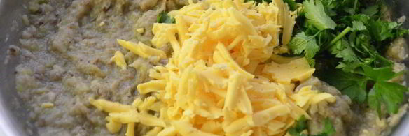 суфле из кабачков и белых грибов