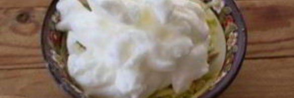 суфле из кабачков с грибным соусом