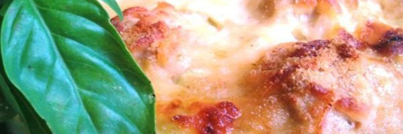 Суфле из кабачков с куриными фрикадельками