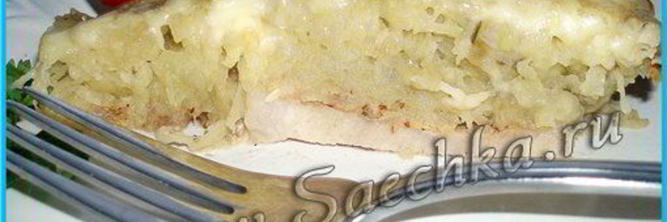 Суфле из картофеля с мясом