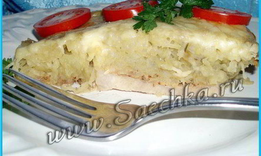 Рецепт суфле из картофеля с мясом