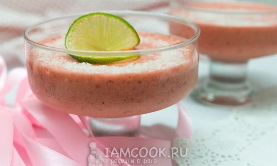 Рецепт суфле из клубники с желатином