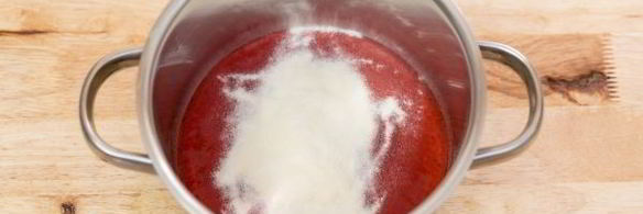 суфле из клубники с желатином