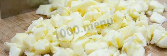 суфле из мягкого сыра