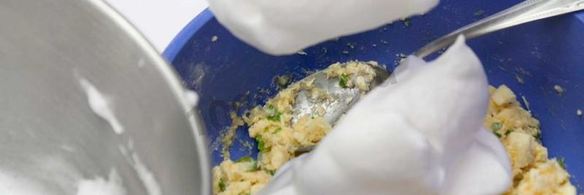 суфле из мягкого сыра