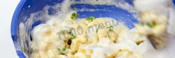 суфле из мягкого сыра