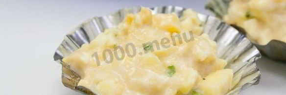 суфле из мягкого сыра